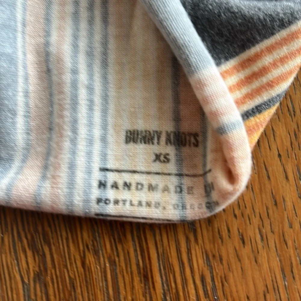 Bunny Knot Infant Hair Wraps Bundle of Three Size Extra Small